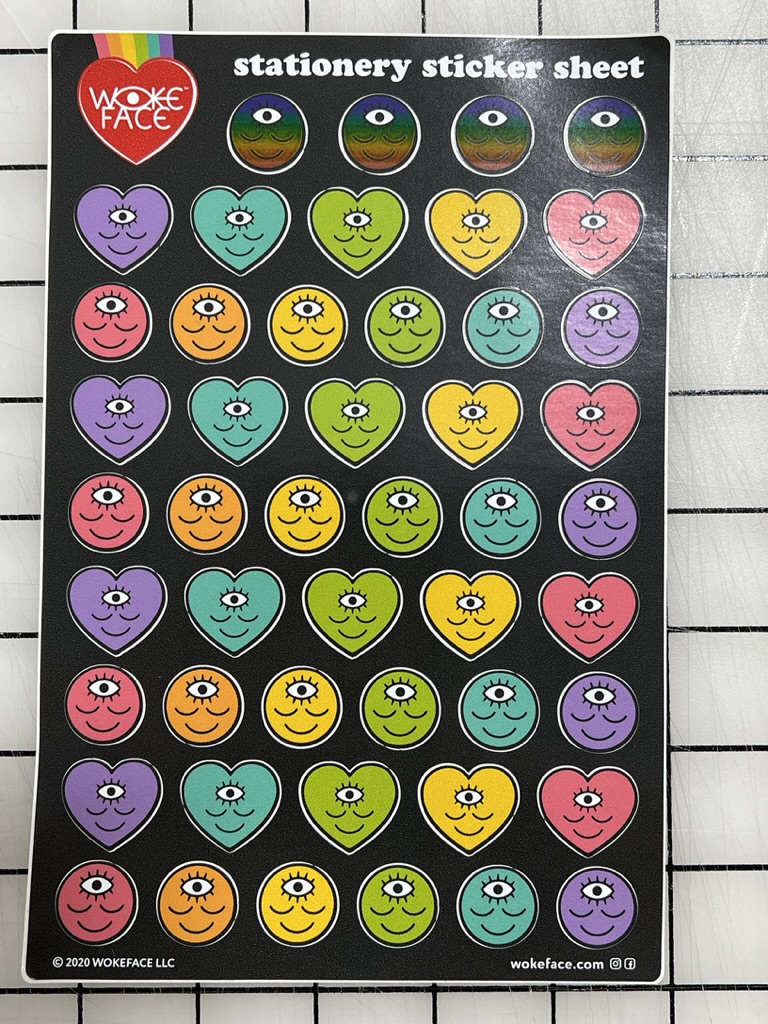 Wokeface Sticker Sheets