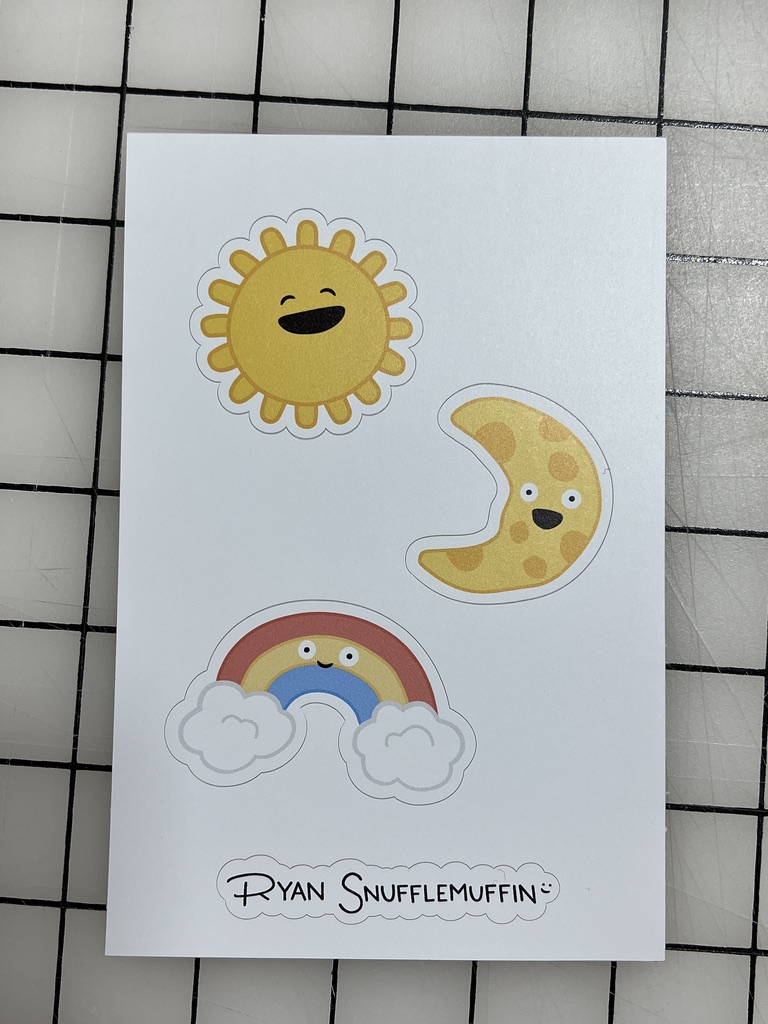 Standard Sticker Sheets